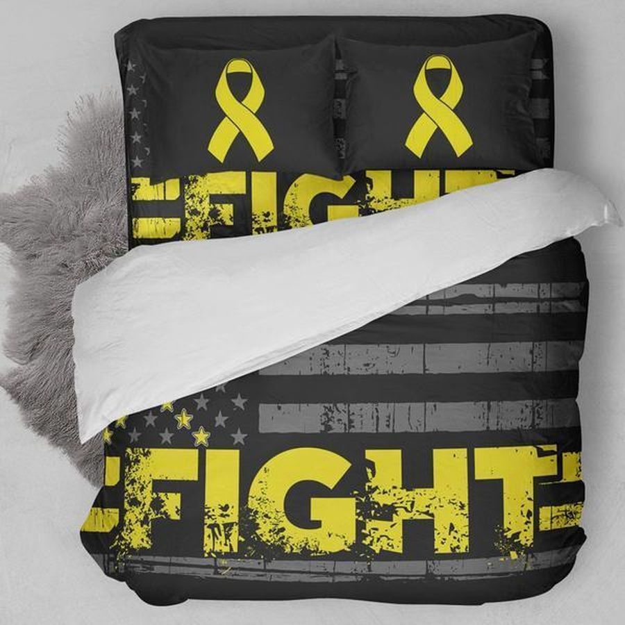 Fight Bladder Cancer Bedding Set Duvet Cover Set
