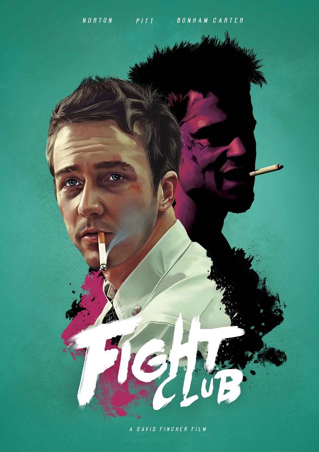 Fight Club (Movie Poster) - PRINTABLE FILE