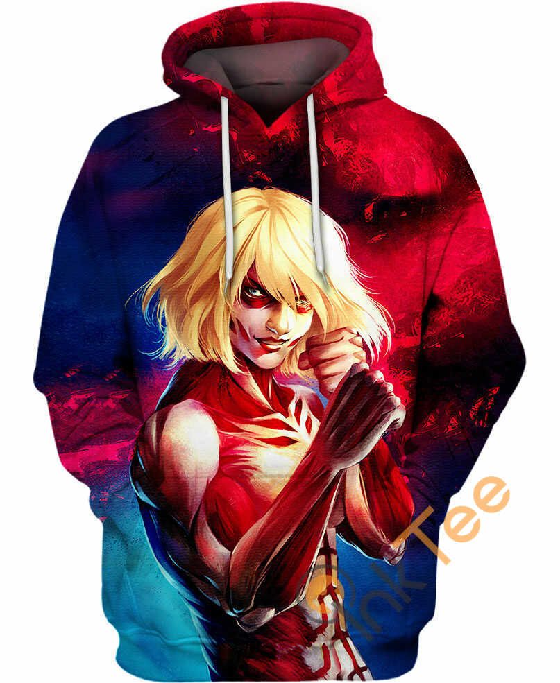 Fight Like A Girl Hoodie 3D