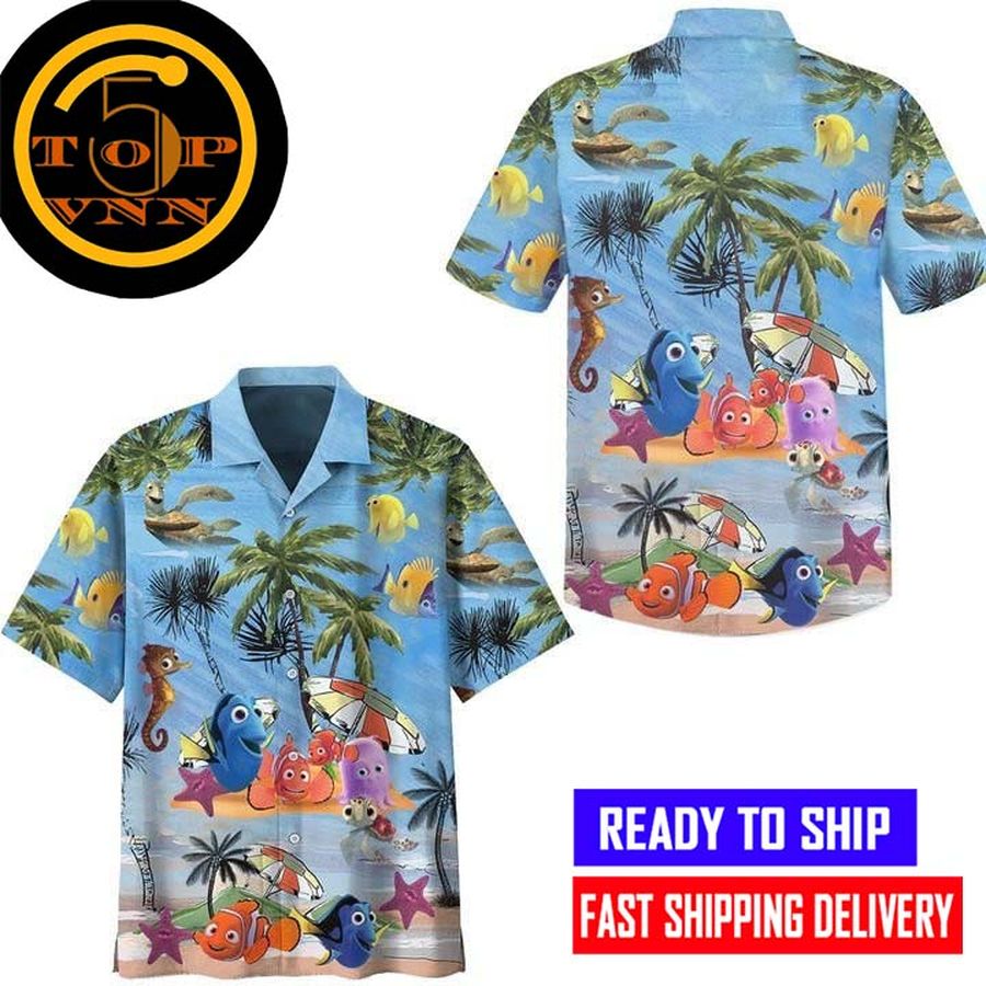 Finding Nemo Hawaiian Shirt And Shorts