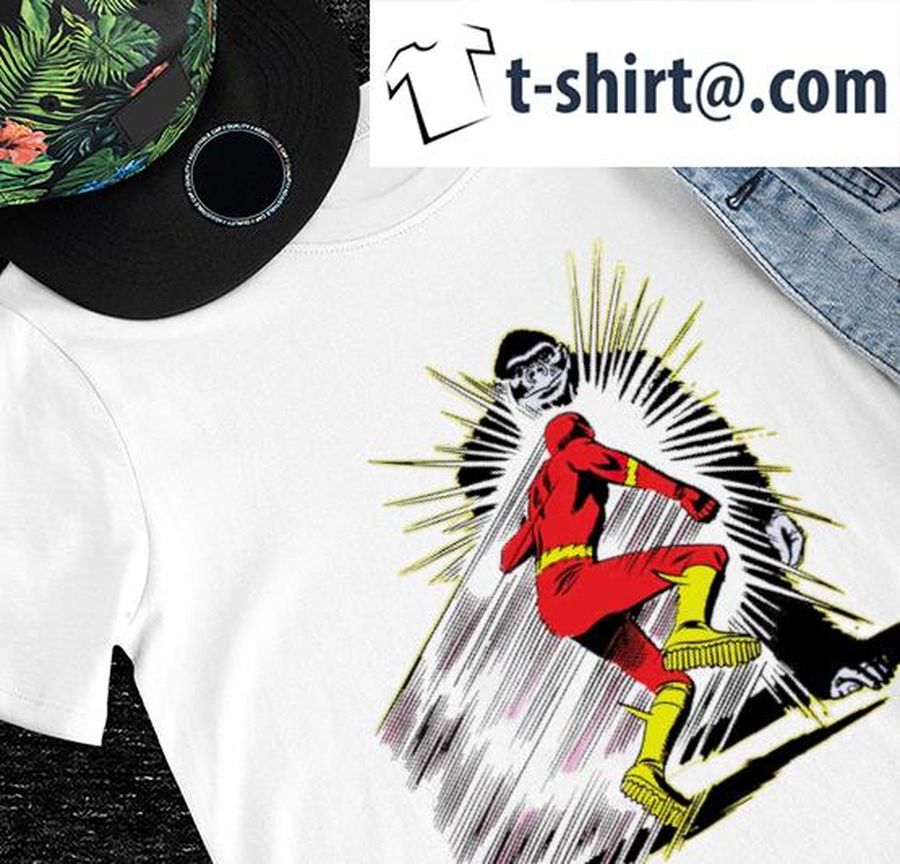 Flash vs Kong comic shirt