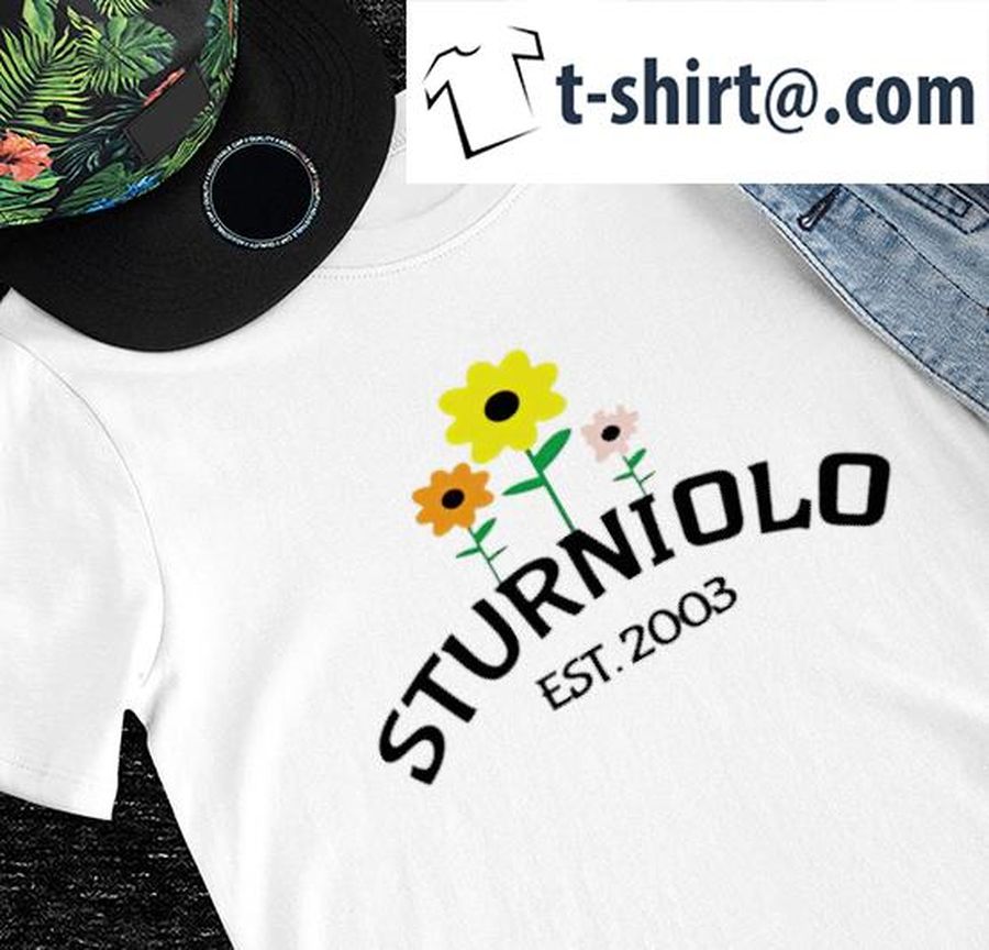 Flowers Sturniolo 2003 logo shirt