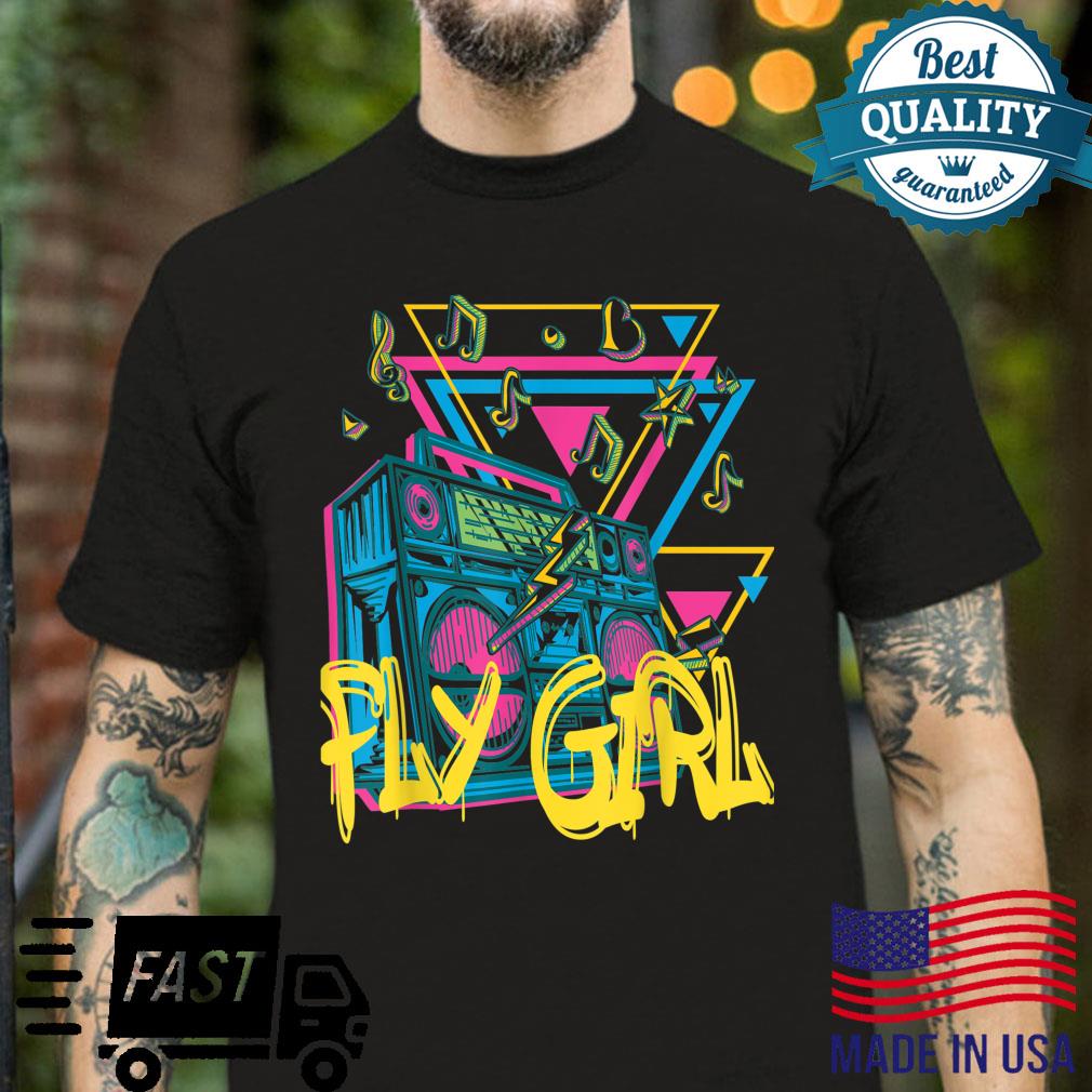 Fly Girl 80s 90s BGirl Old School Hip Hop Shirt