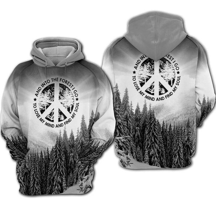 FOREST CAMPING LOVE 3D Hoodie For Men For Women All Over Printed Hoodie