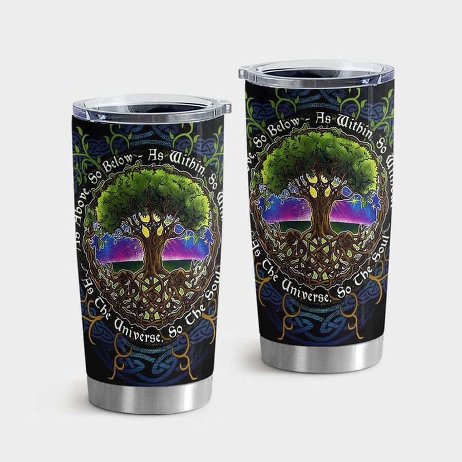 Forest Insulated Tumbler, Tree Of Life Tumbler Tumbler Cup 20oz , Tumbler Cup 30oz, Straight Tumbler 20oz