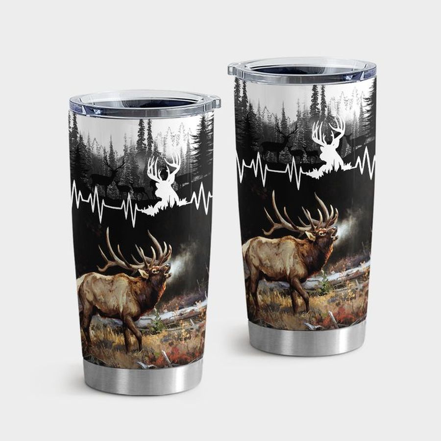  Fox Hunting Insulated Tumbler, Hunting Tumbler Tumbler Cup 20oz , Tumbler Cup 30oz, Straight Tumbler 20oz 