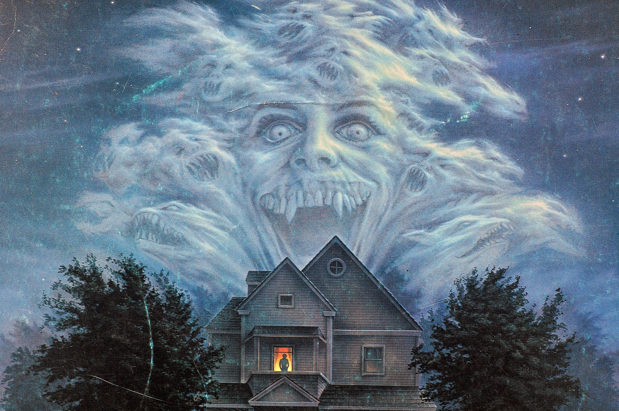 Fright Night rare original 1985 cult horror movie poster poster director Tom Holland