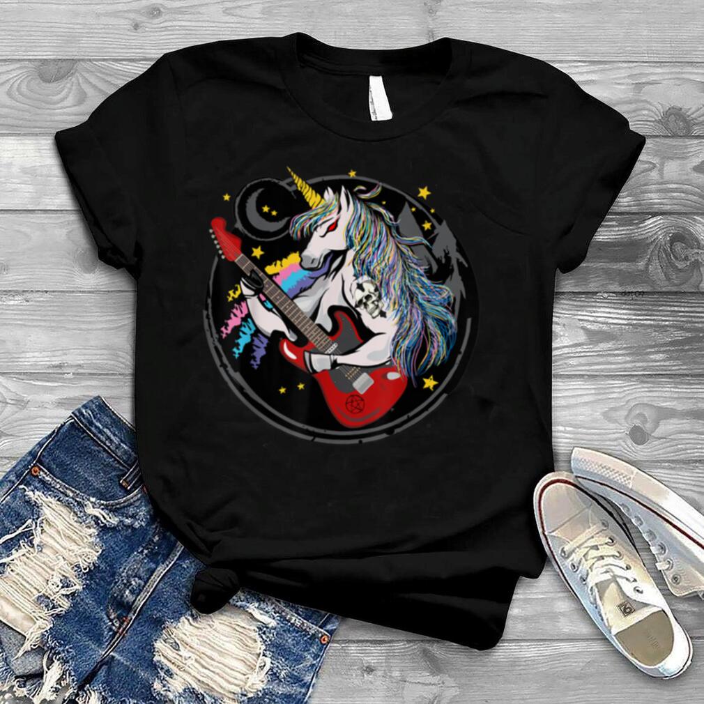 Funny Heavy Metal Unicorn Design For Men Woman Kids T Shirt
