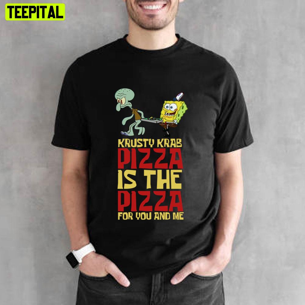 Funny Krusty Krab Pizza Unisex T-Shirt
