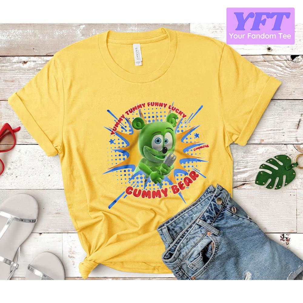 Funny Lucky Gummy Bear Youth The Gummy Bear Unisex T-Shirt