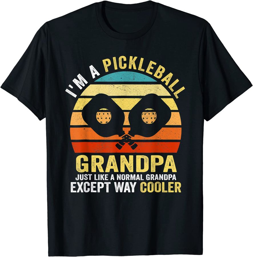 Funny Pickleball Grandpa Pickleball Player Fathers Day Gift