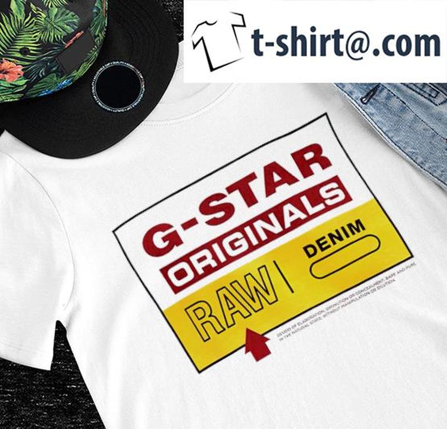 G-Star Originals Raw Denim logo shirt