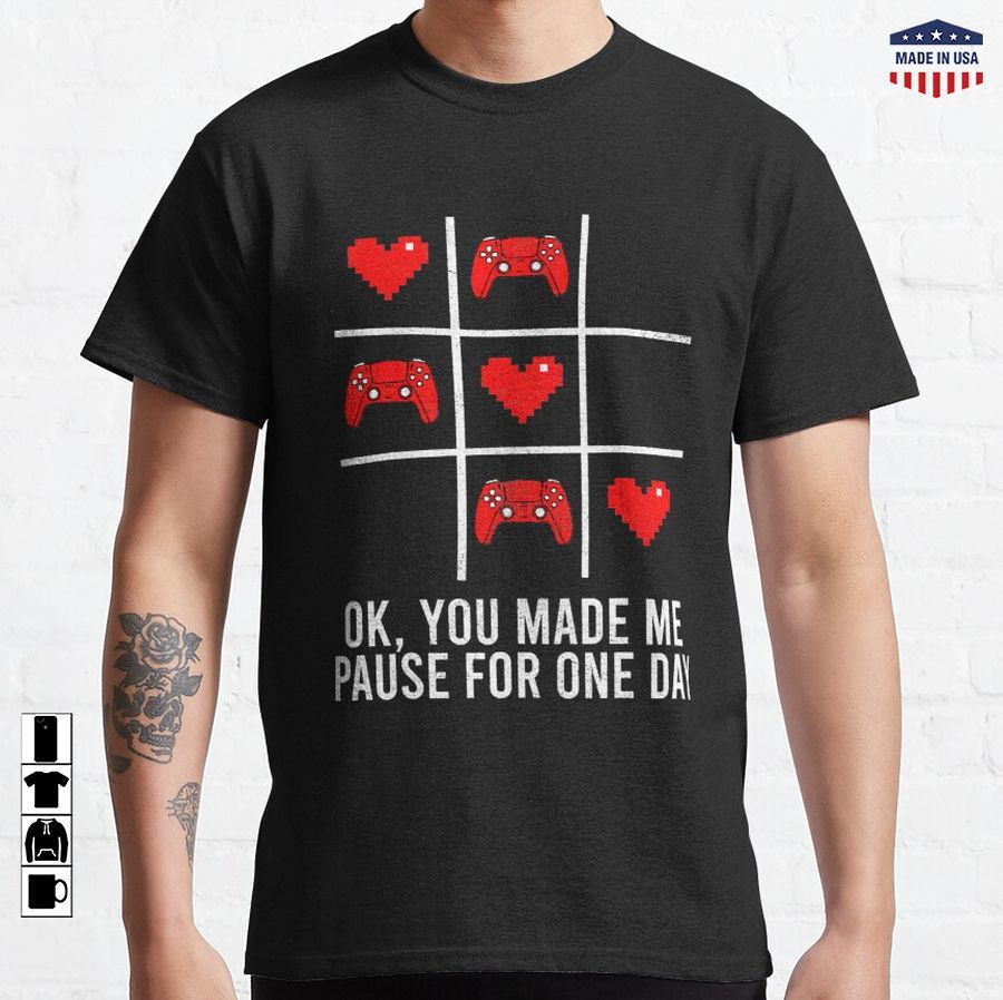 Gaming Is My Valentines Day Classic T-Shirt