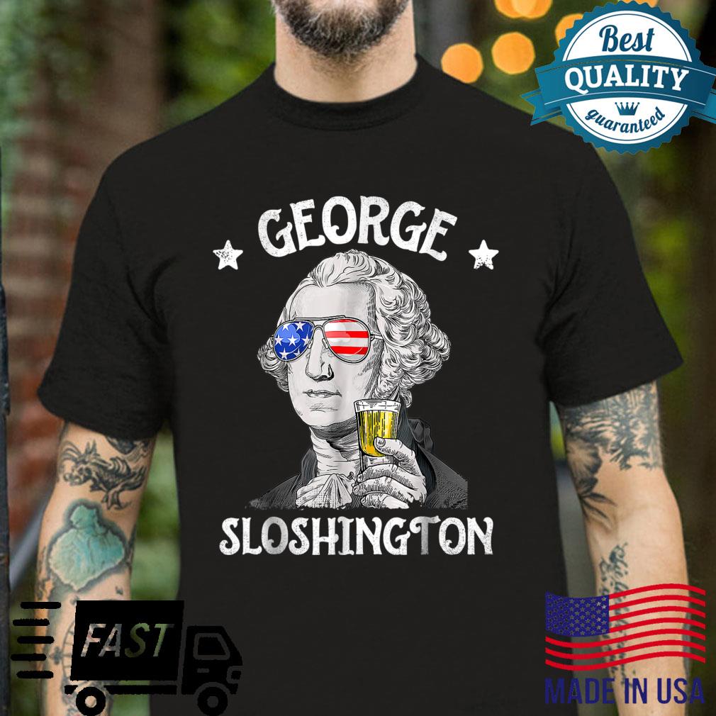 George Sloshington Washington 4th of July American Shirt