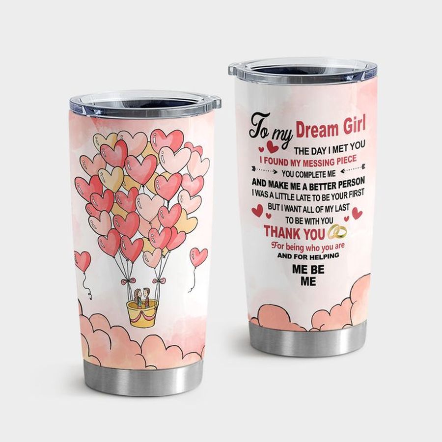 Gift For Her Water Tumbler, To My Girlfriend Tumbler Tumbler Cup 20oz , Tumbler Cup 30oz, Straight Tumbler 20oz