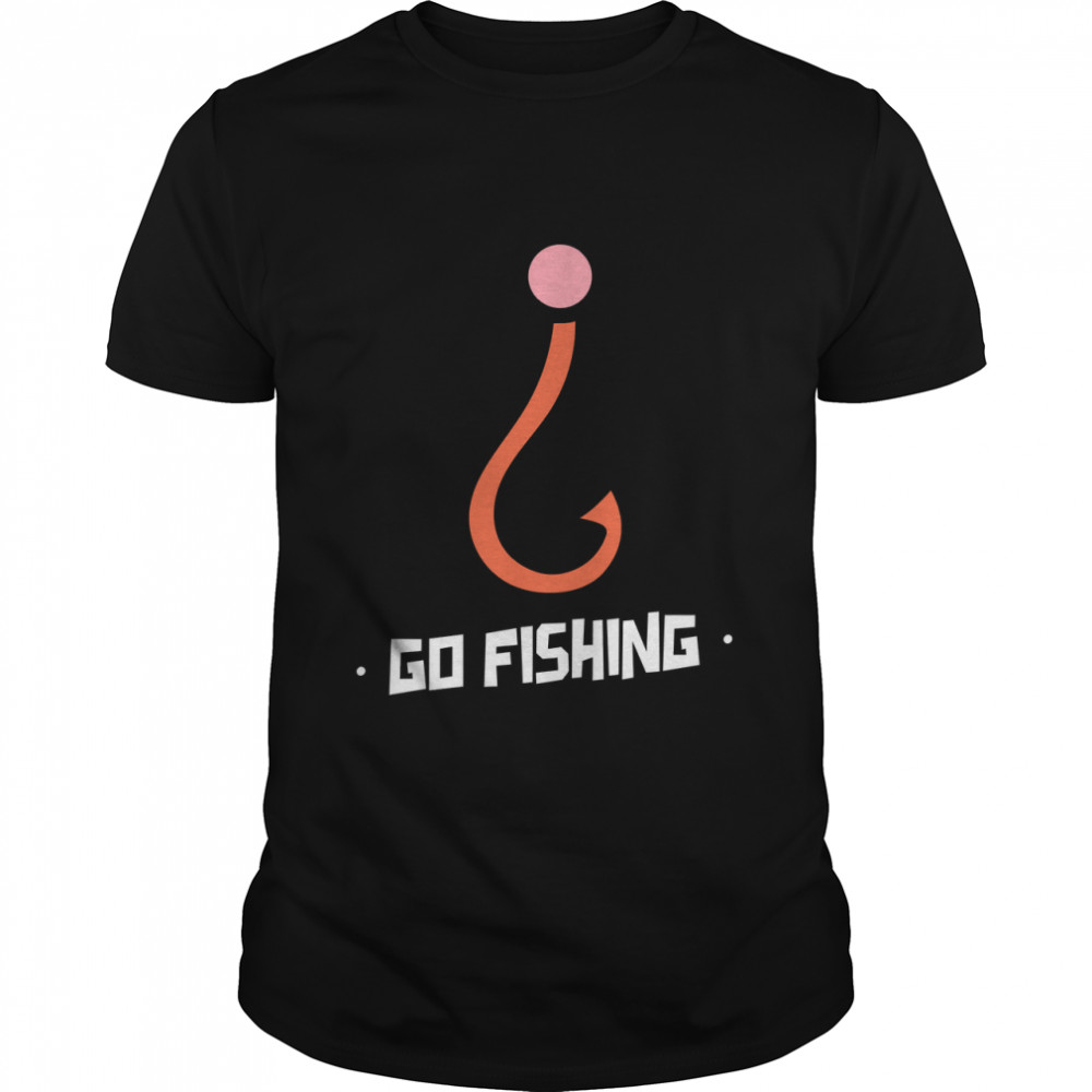 Go Fishing – Bait On A Hook Essential T-Shirt