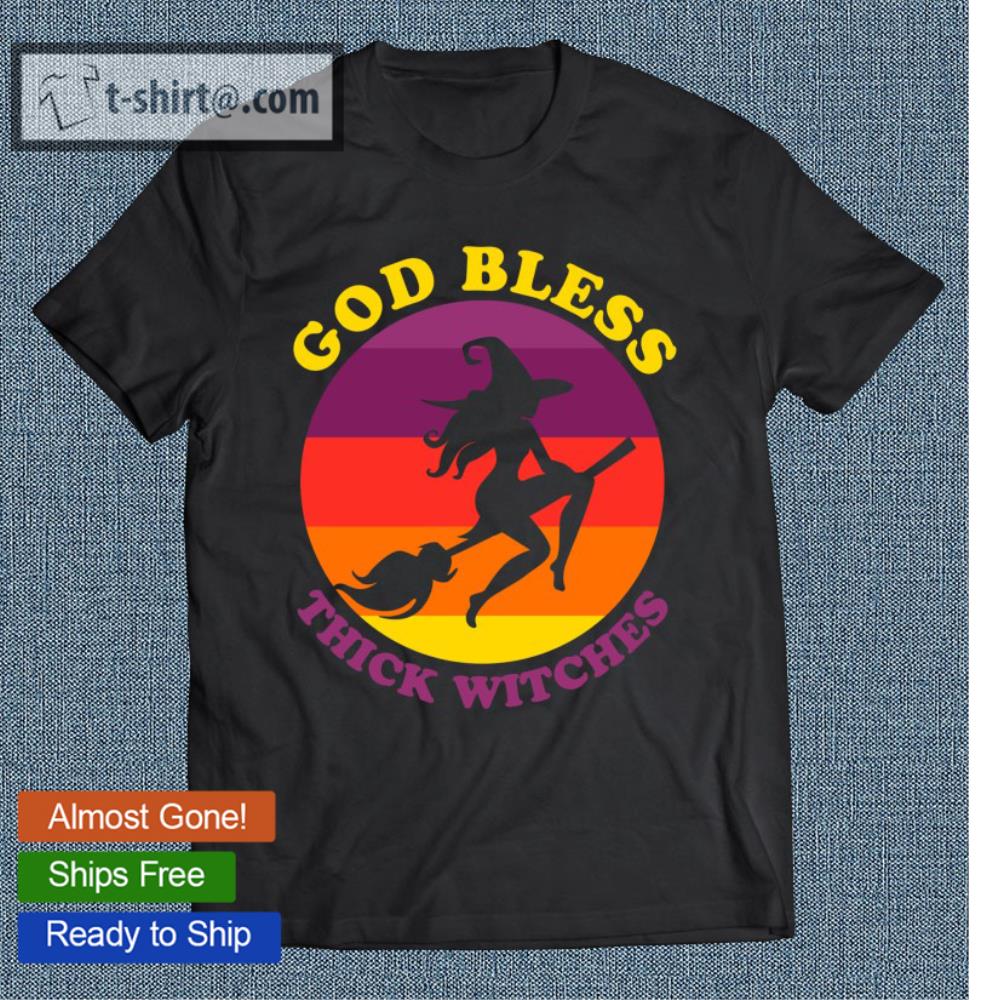 God Bless Thick Witches Funny Halloween Essential T-shirt