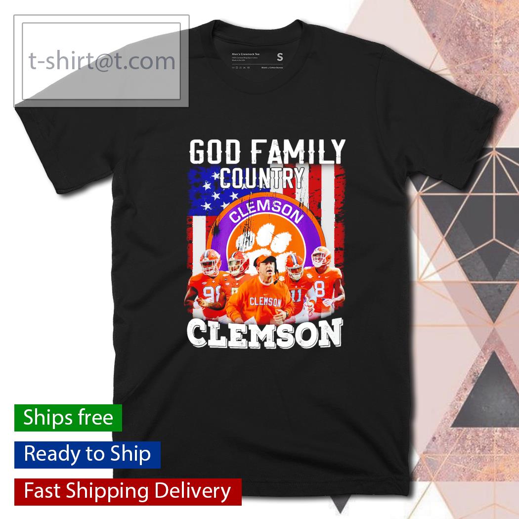 God family country Clemson T-shirt