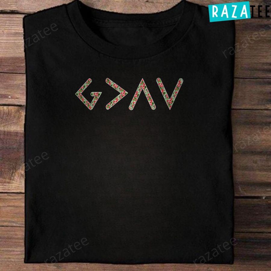 God Is Greater Than The Highs And Lows Shirt Hawaiian Tattoo T-Shirt