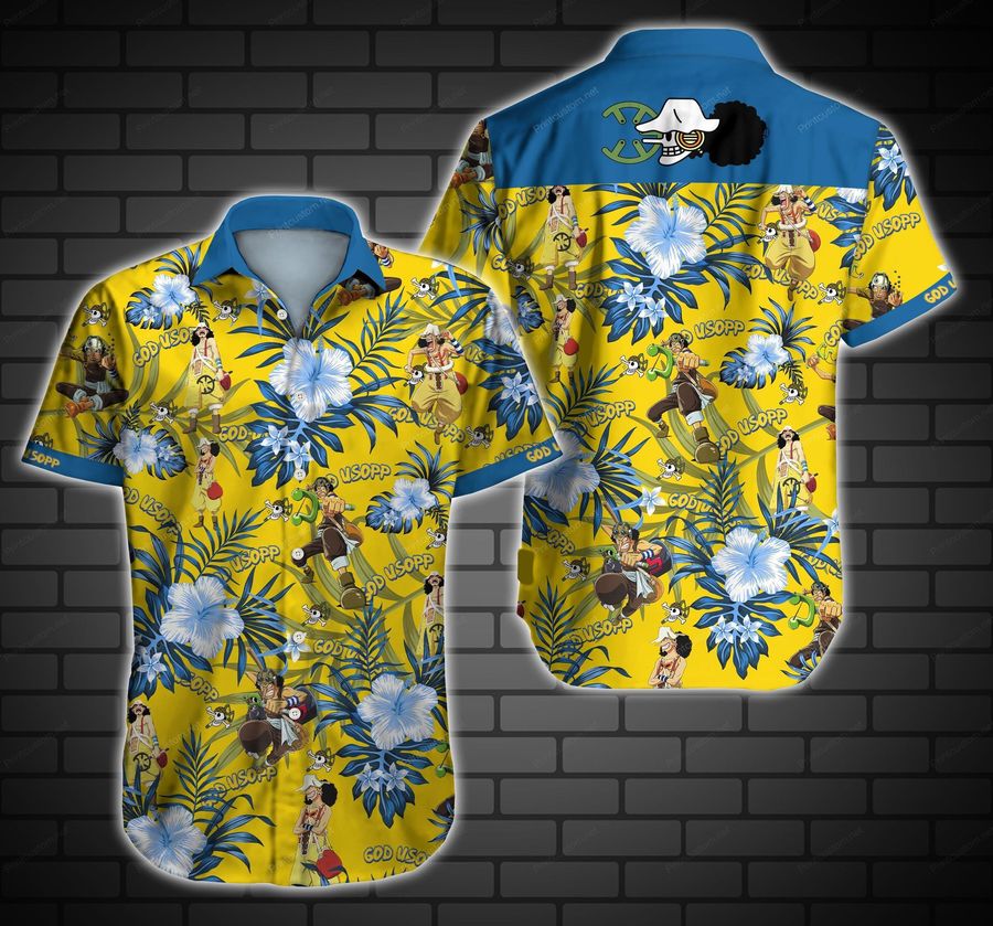 God Usopp One Piece Hawaiian Shirt Summer Shirt