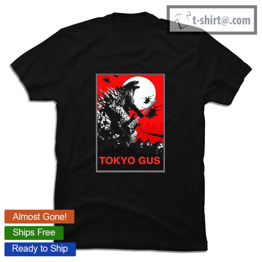 Godzilla Tokyo Gus band shirt