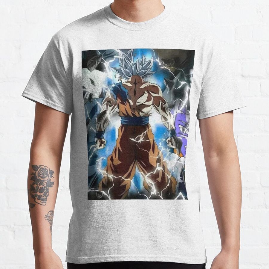 Goku ultra instinct saga moro Dragonball super fanart Classic T-Shirt
