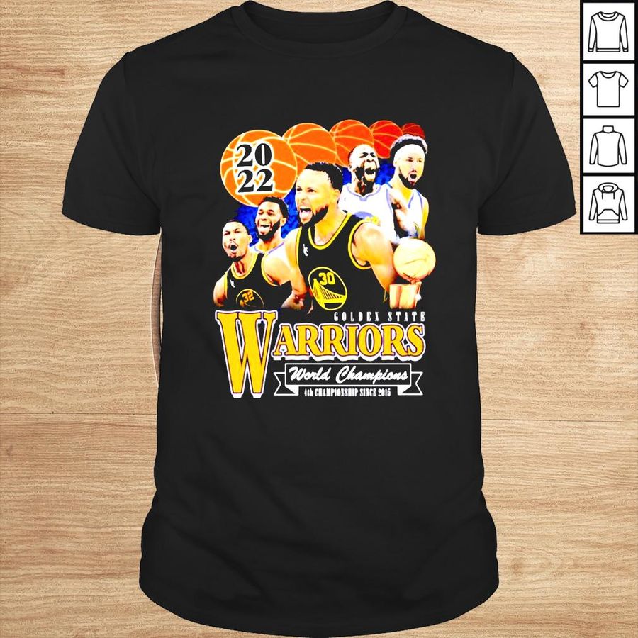 Golden State Warriors World Champions 4th Championship Since 2015 shirt