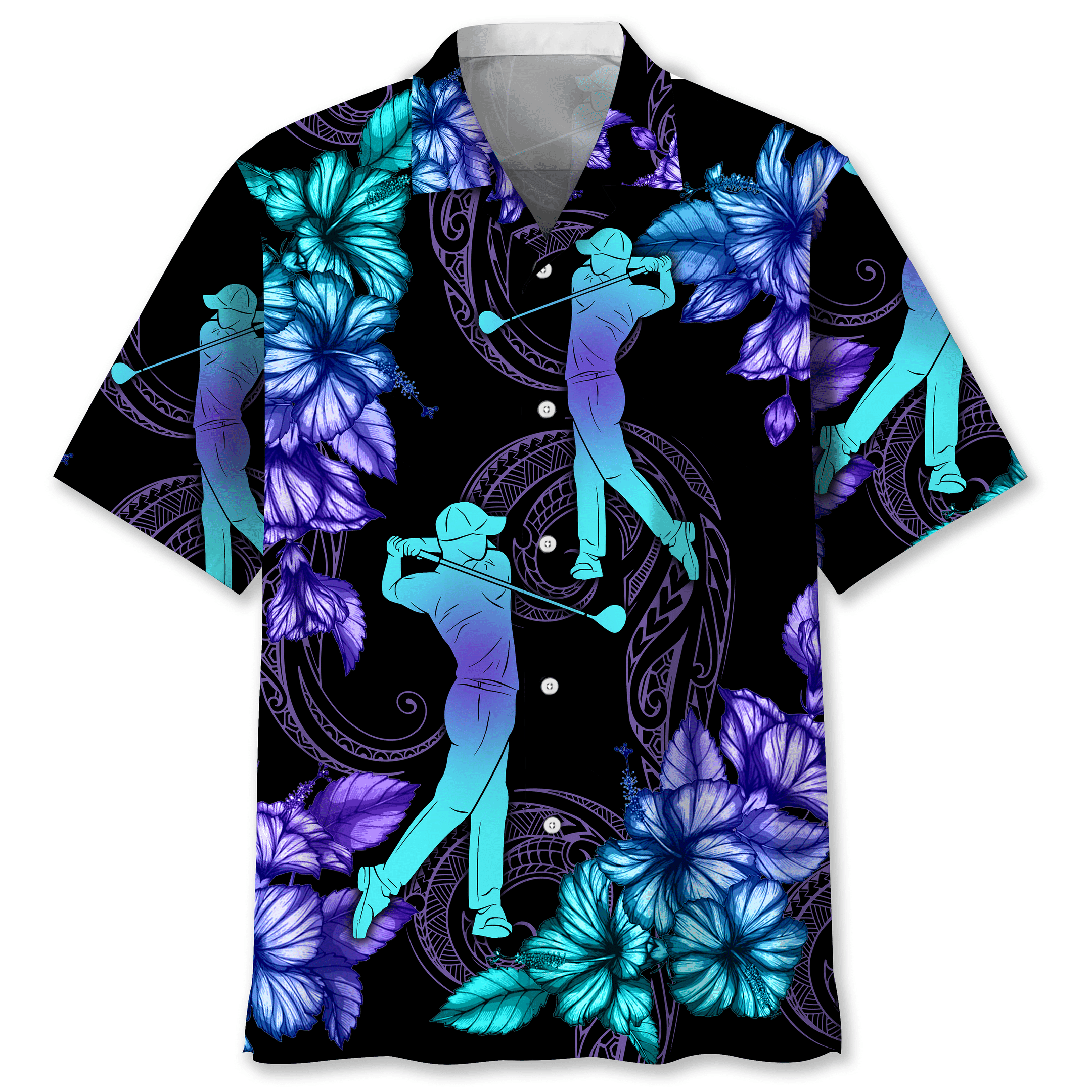 Golf Tropical Shirt Hawaiian Shirt