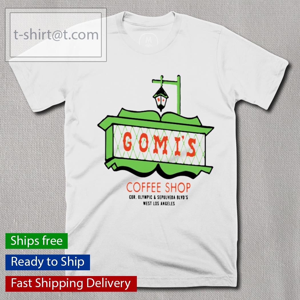 Gomi’s Coffee Shop Los Angeles shirt