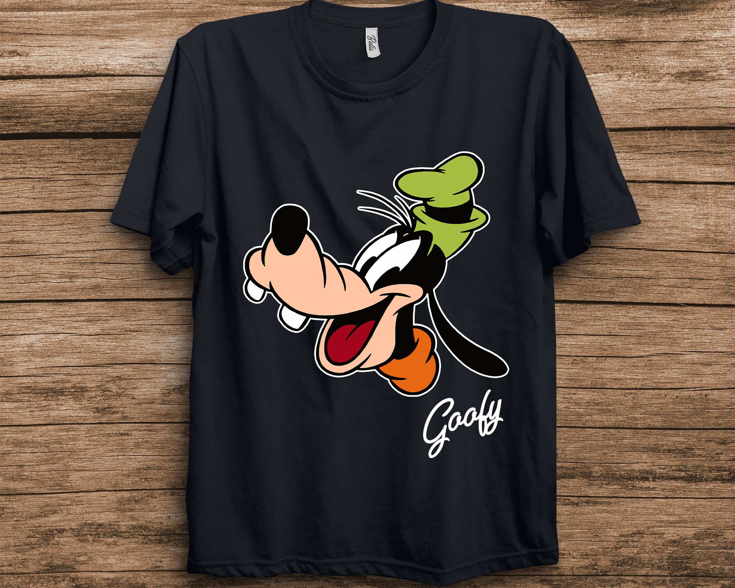 Goofy Portrait Funny Face Disney Unisex T-Shirt