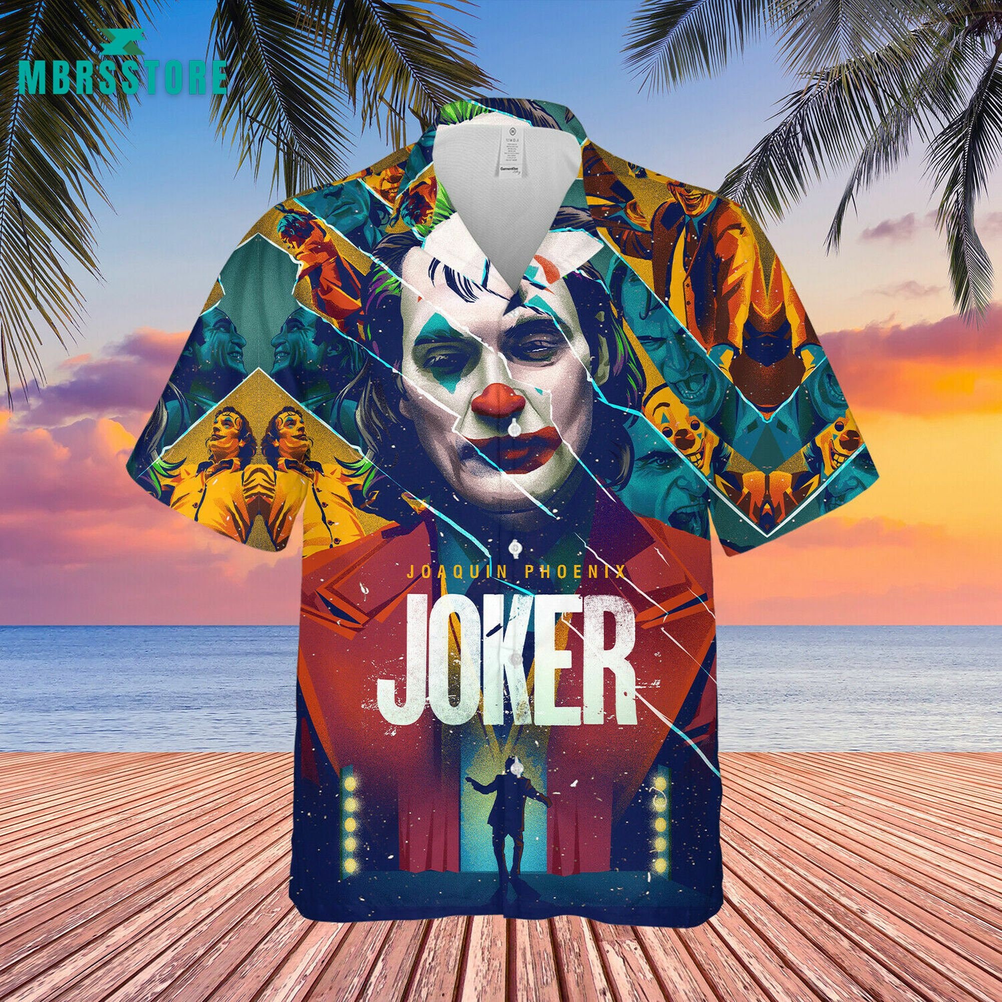 Gotham Characters Joker Summer Halloween Hawaiian Shirt