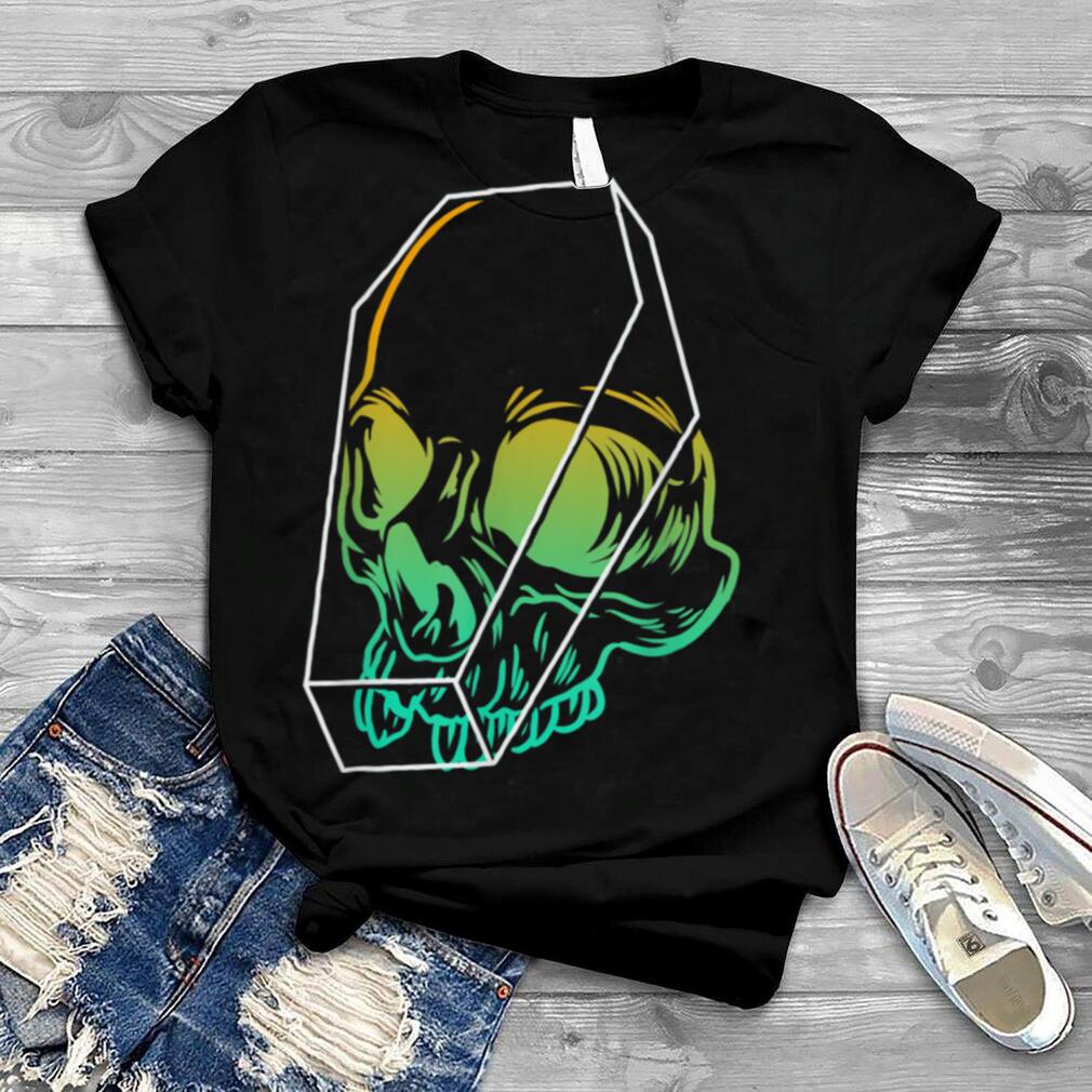 Gothic Skull Coffin Skeleton Halloween Emo Punk Embalmer T Shirt