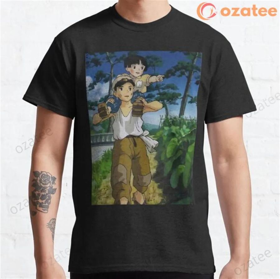 Grave Of Fireflies T-Shirt, Anime Shirt