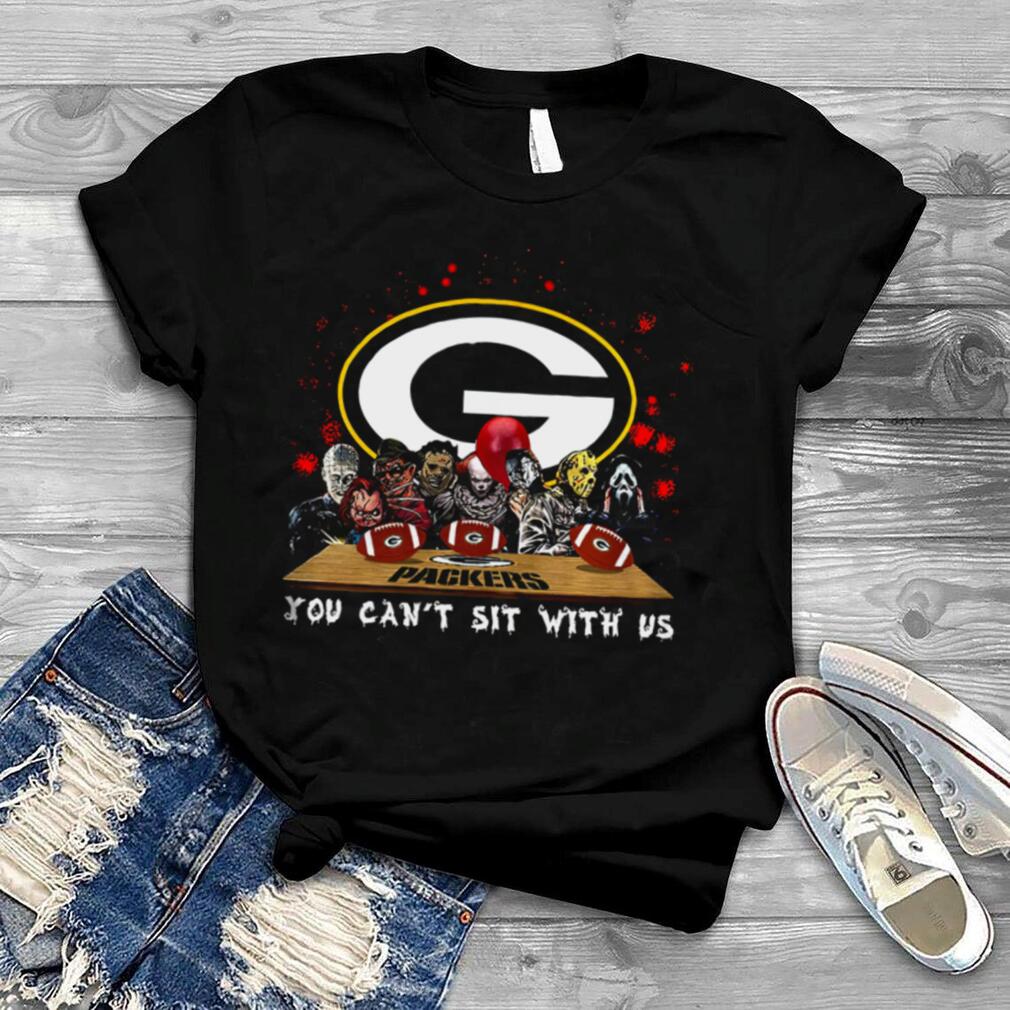 Green Bay Packers Horror team you cant sit with us shirt