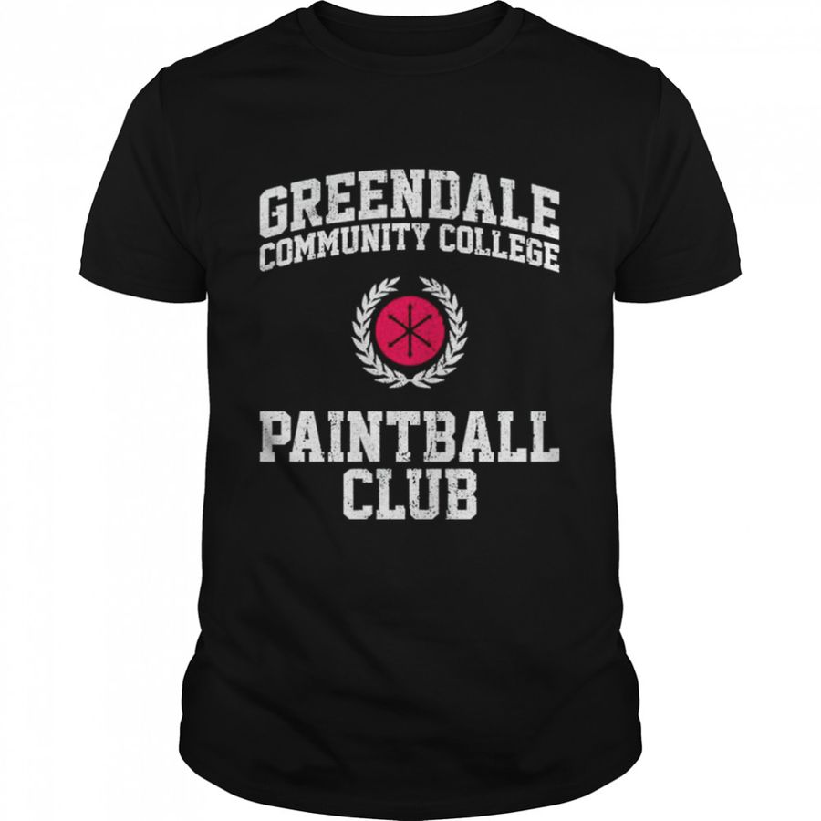 Greendale Community College Paintball Club shirt