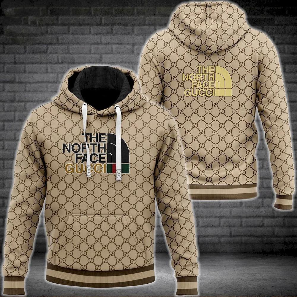 The North Unisex Gucci Logo Hoodie For Men Women