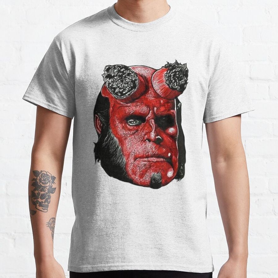 Guillermo del Toro’s Hellboy (colour) Classic T-Shirt