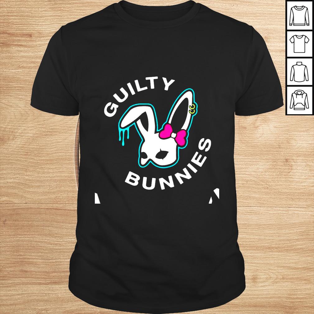 Guilty Bunnies rabbit shirt
