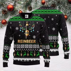 Guinness Reinbeer Christmas Ugly Sweater Ugly Sweater Christmas Sweaters Hoodie