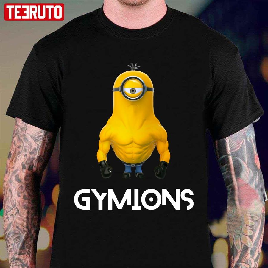Gymions Gym Muscle Minions Unisex T-Shirt