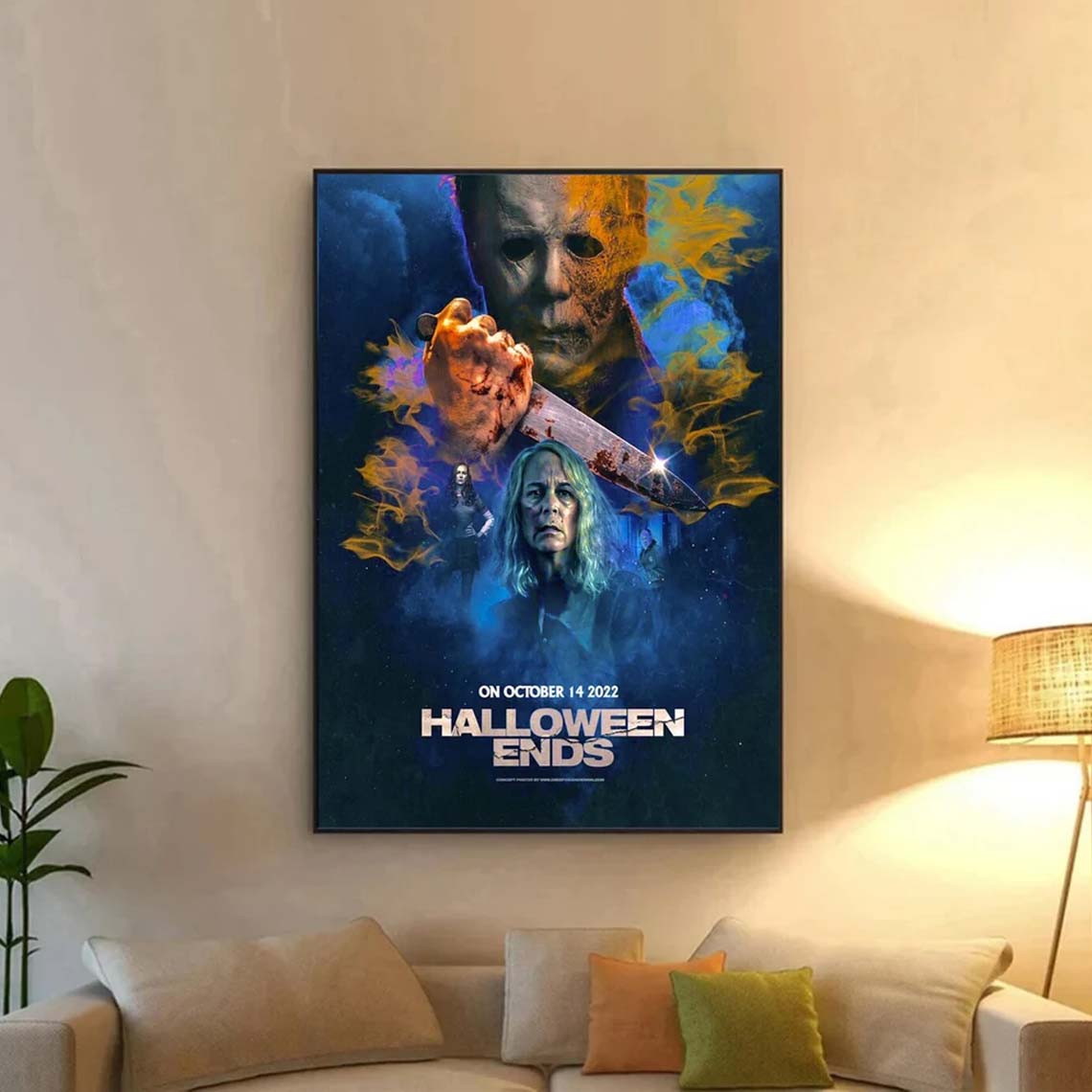 Halloween Ends 2022 By David Gordon Green Poster