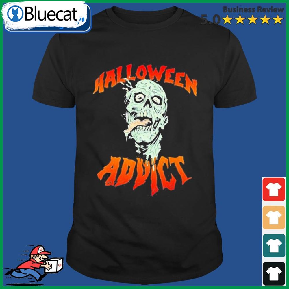 Halloween Horror Stories Scary Movies Addict Zombie 2022 T- Shirt
