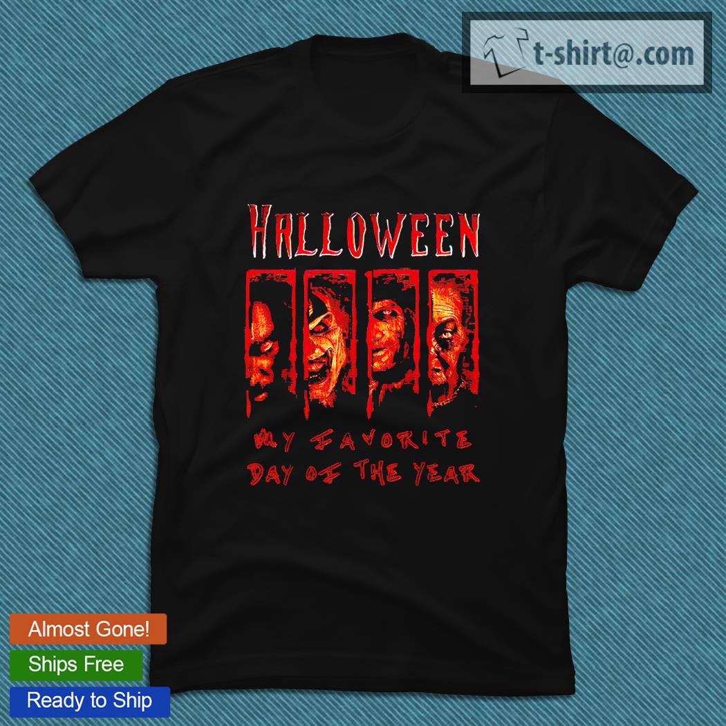 Halloween is my favorite day of the year scary T-shirt