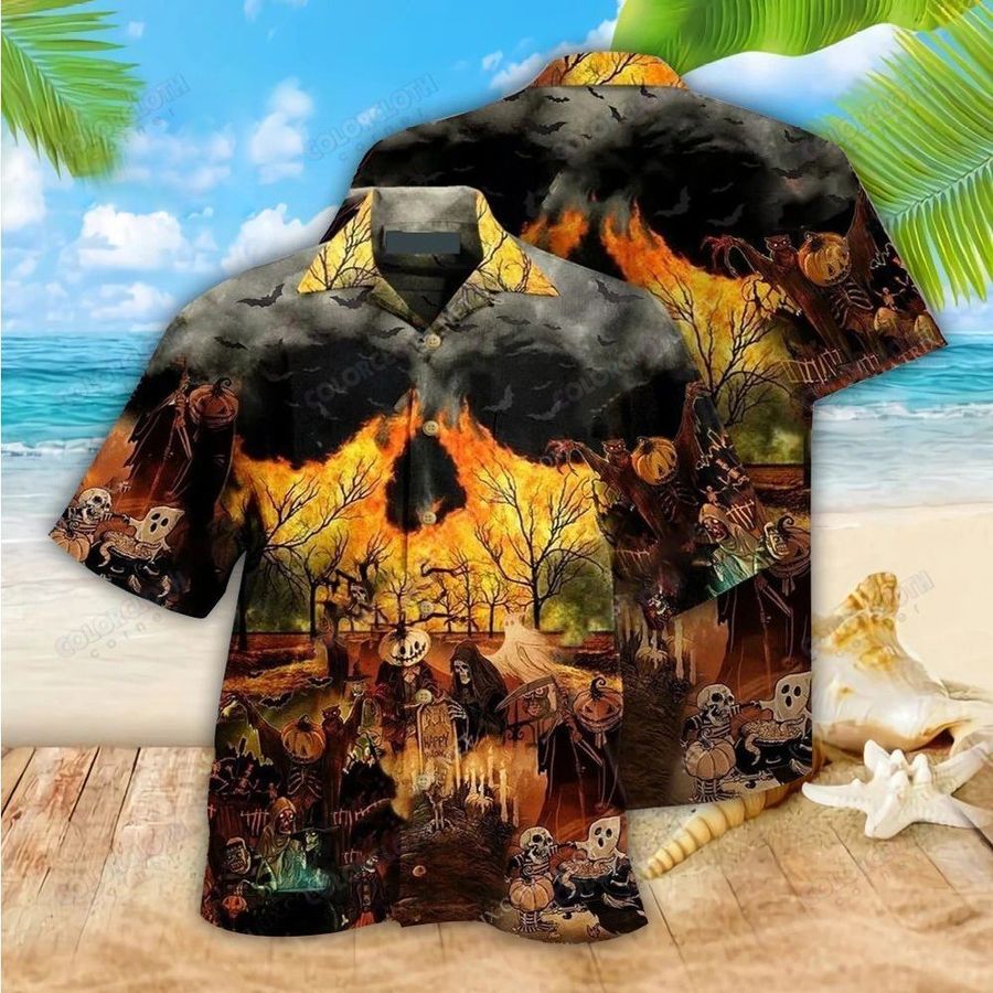 Halloween Party Hawaiian Shirt HL09801