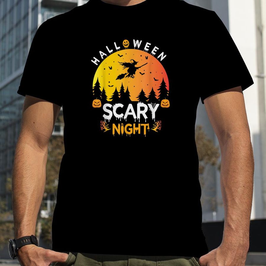 Halloween Sacry Night Funny Halloween Spooky Costume Gifts T Shirt