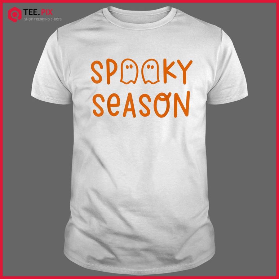 Halloween Vibes Spooky Season Ghost Shirt