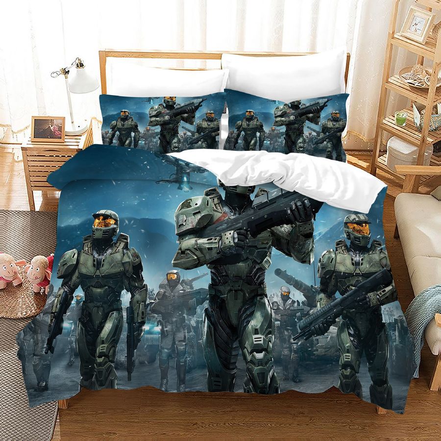 Halo 5 Guardians #12 Duvet Cover Quilt Cover Pillowcase Bedding