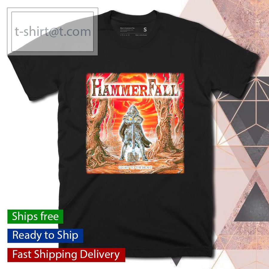 Hammerfall Glory To The Brave shirt