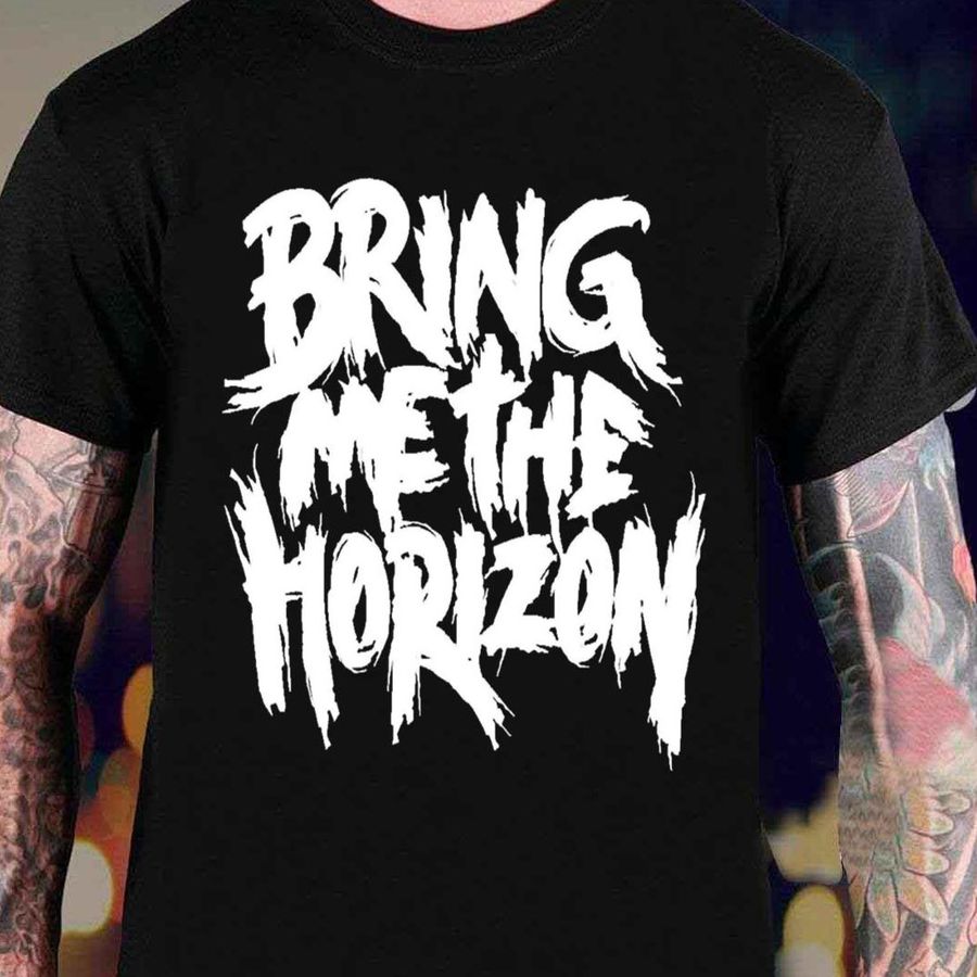 Handwriting Logo Rock Band Bring Me The Horizon Shirt