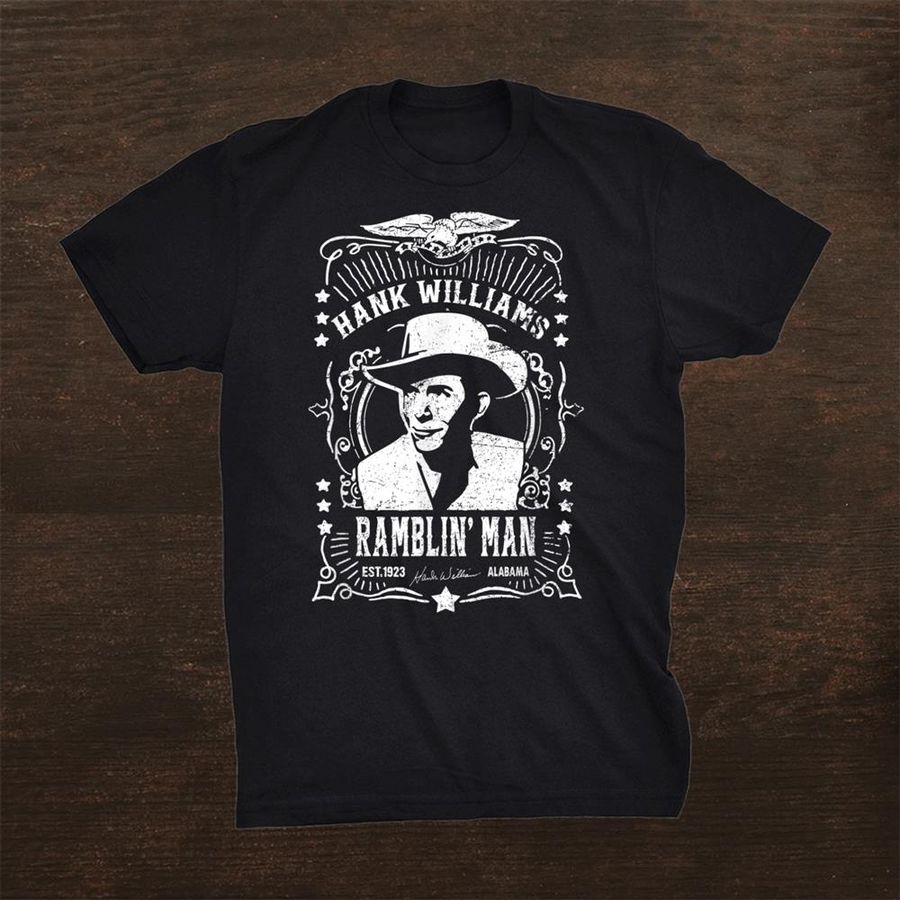 Hank Art Williams Essential Tour Music Shirt